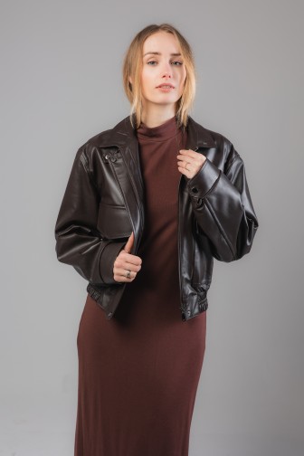Kurtka skórzana Noir II