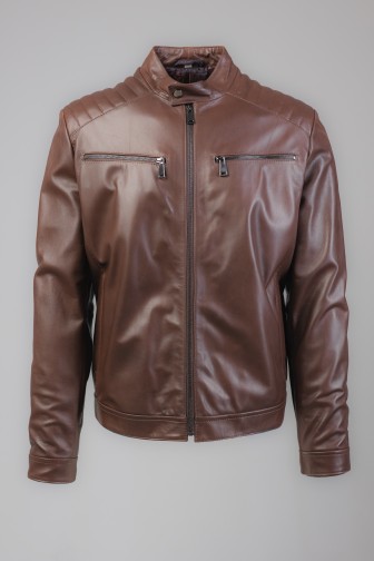 Kurtka skórzana Terra Brown 